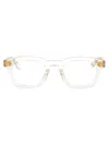 Dita Eyewear Crystal Acetate Glasses In White