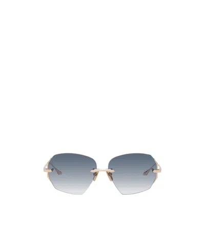 Dita Eyewear Dahlvin Geometric Sunglasses In White