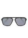 Dita Eyewear Dls-415 Navigator-frame Sunglasses In Black
