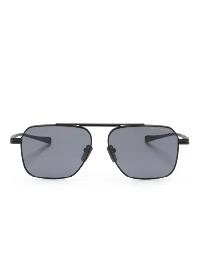 Dita Eyewear Dls-419 Pilot-frame Sunglasses In Black
