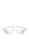 Dita Eyewear Double-bridge Frame Glasses In White