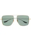 Dita Eyewear Dubsystem Pilot-frame Sunglasses In Gold