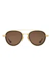Dita Eyewear Epiluxury Eplx-4 Sunglasses In Gold
