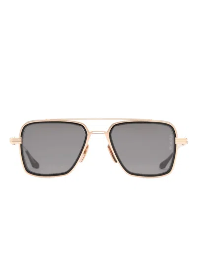 Dita Eyewear Flight 006 Pilot-frame Sunglasses In Gold