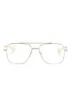 Dita Eyewear Flight Seven In Gold