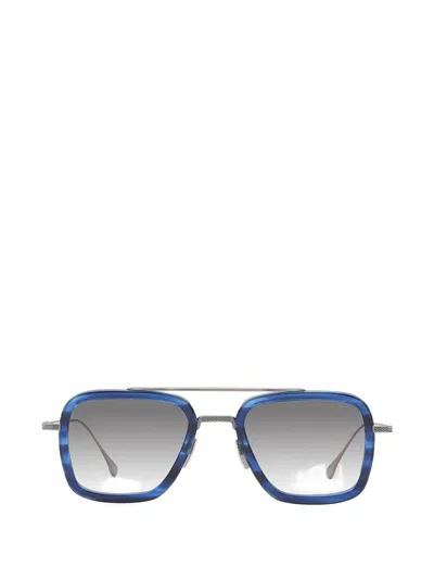 Dita Eyewear Flight.006 Square-frame Sunglasses In Blue