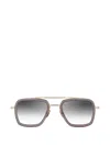 Dita Eyewear Flight.006 Square-frame Sunglasses In Gray