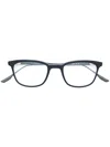 Dita Eyewear Floren Square Frame Glasses In Black