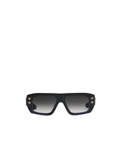 Dita Eyewear Geometric Frame Sunglasses In Black