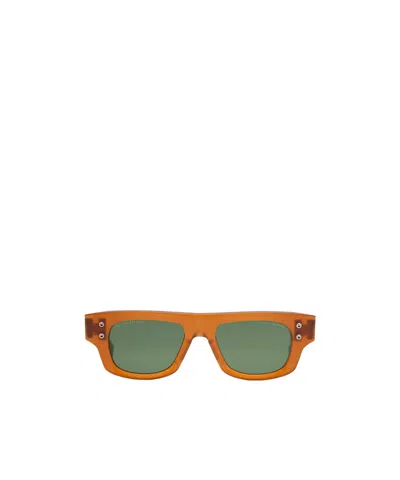 Dita Eyewear Geometric Frame Sunglasses In Brown
