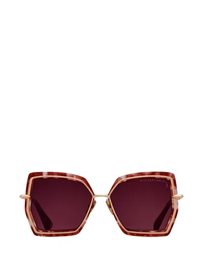 Dita Eyewear Geometric-shape Sunglasses In Purple