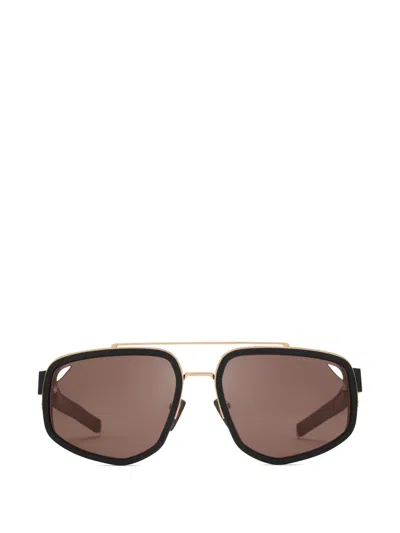 Dita Eyewear Geometric Sunglasses In Brown