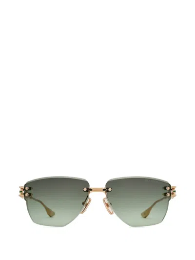 Dita Eyewear Geometrische Sonnenbrille In Gold