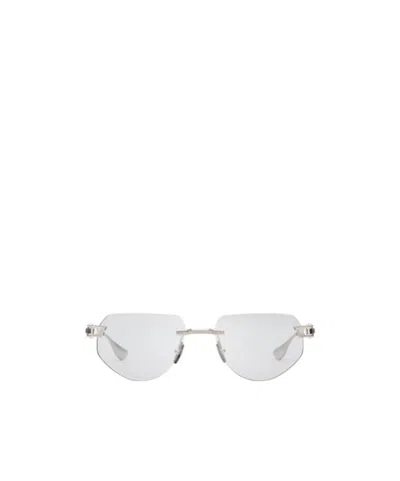 Dita Eyewear Geometric Sunglasses In White