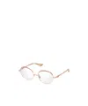Dita Eyewear Goolah Round-frame Glasses In White