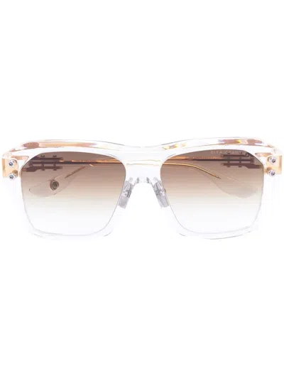 Dita Eyewear Grand-apx Square Sunglasses In Neutrals
