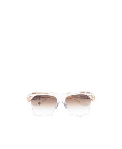 Dita Eyewear Grand-apx Square Sunglasses In White