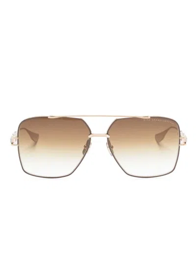 Dita Eyewear Pilot-frame Sunglasses In Crl