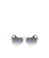 Dita Eyewear Grand Evo Aviator Sunglasses In Gray