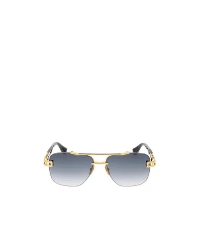 Dita Eyewear Grand Evo Aviator Sunglasses In Gray