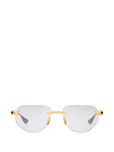 Dita Eyewear Grand-imperyn Rimless Geometric-frame Sunglasses In Neutral
