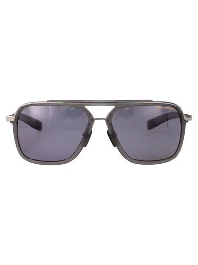 Dita Eyewear Grey Metal/acetate Sunglasses In Gray