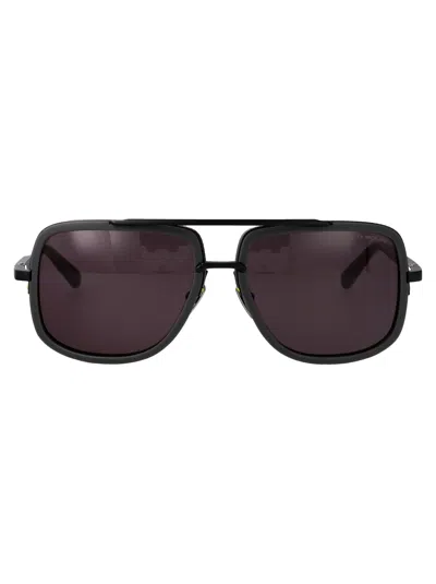 Dita Eyewear Gry - Blk Acetate + Metal Sunglasses In Brown