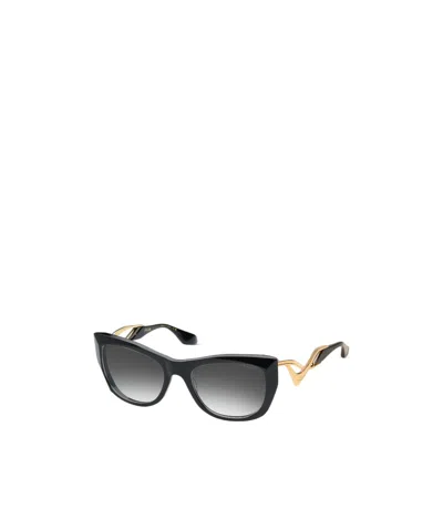 Dita Eyewear Icelus Cat-eye Frame Sunglasses In Black