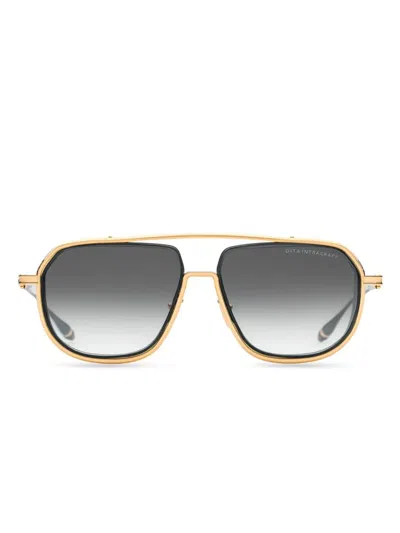 Dita Eyewear Intracraft Sunglasses In Gold
