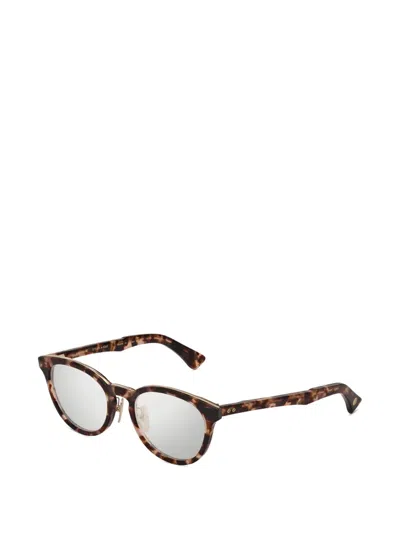Dita Eyewear Khaysun Oval-frame Sunglasses In Brown