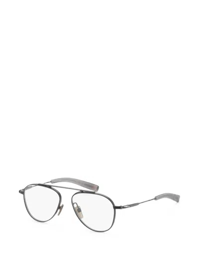 Dita Eyewear Lancier Geometric-frame Glasses In Gray