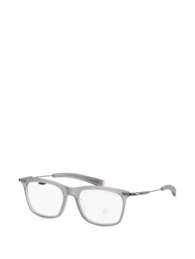 Dita Eyewear Lancier Square-frame Glasses In Gray