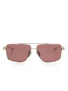 Dita Eyewear Lancier Sunglasses In 金色