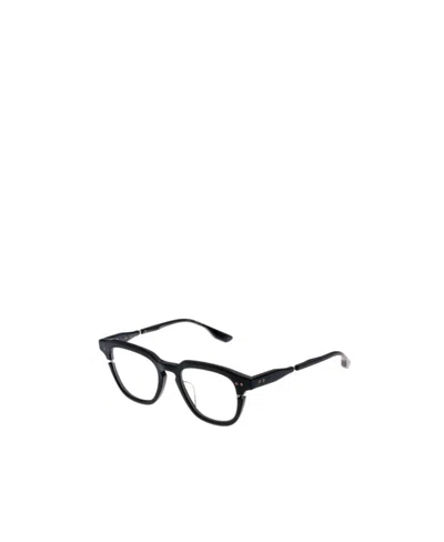 Dita Eyewear Lineus Square Frame Glasses In Black