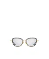 Dita Eyewear Logo Flat Mirror In White