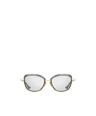 Dita Eyewear Logo Flat Mirror In White