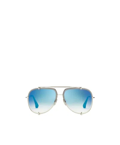 Dita Eyewear Logo Sunglasses In Blue