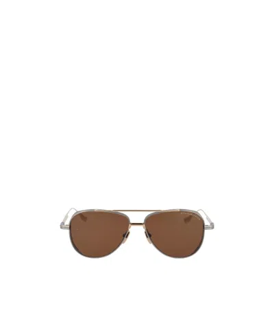 Dita Eyewear Logo Sunglasses In Brown