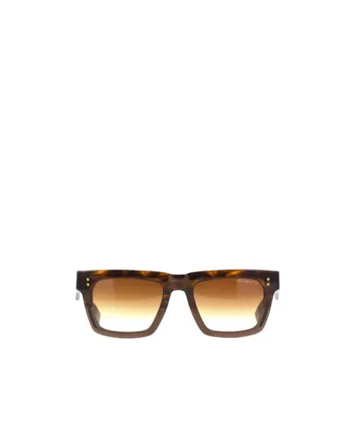 Dita Eyewear Logo Sunglasses In Brown