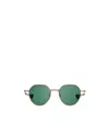Dita Eyewear Logo Sunglasses In Green