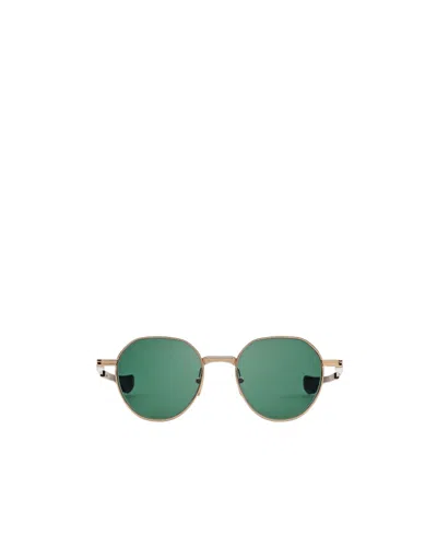 Dita Eyewear Logo Sunglasses In Green
