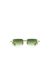 Dita Eyewear Logo Sunglasses In Green