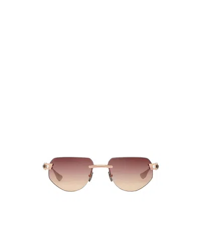 Dita Eyewear Logo Sunglasses In Nude