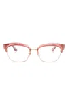 Dita Eyewear Lotova Cat-eye Glasses In Pink