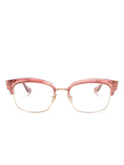 Dita Eyewear Lotova Cat-eye Glasses In Pink