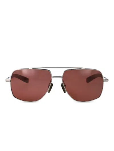 Dita Eyewear Lsa-107 Pilot Sunglasses In Silver