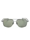 Dita Eyewear Lsa-417 Navigator-frame Sunglasses In Grey