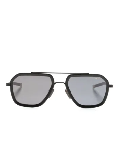 Dita Eyewear Lsa-433 Pilot-frame Sunglasses In Black