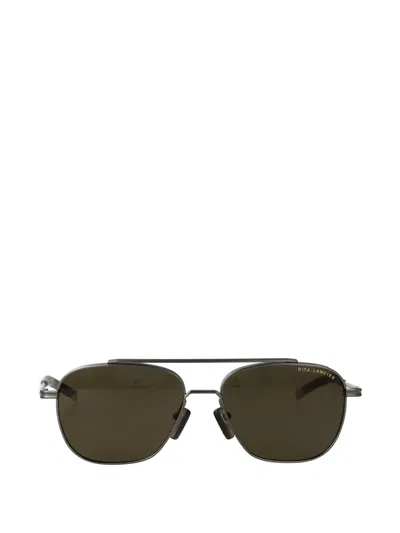 Dita Eyewear Lsa-139 Double-bridge Sunglasses In Gray