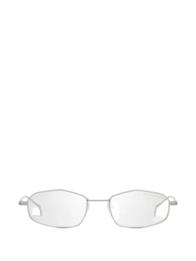 Dita Eyewear Lsa-149 Geometric-frame Glasses In Silver